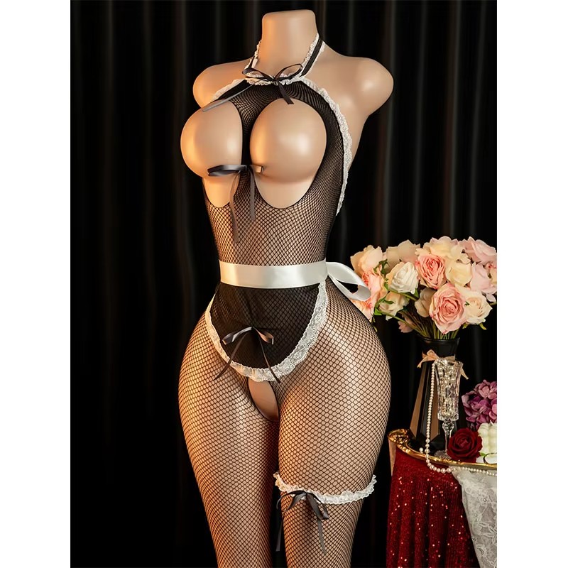 Desires Sex Play Crotchless Co - Bodystocking Fishnet review and price