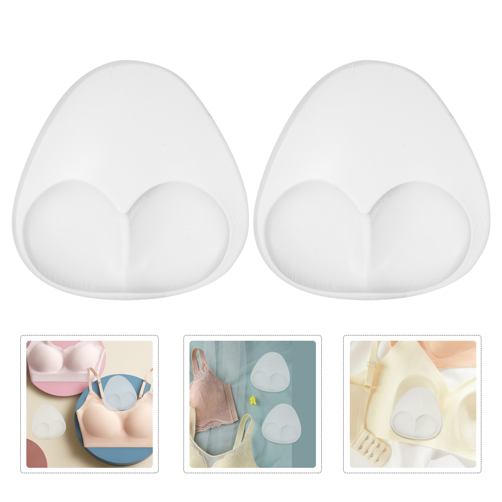 1Pair Invisible Silicone Bra P - Push Up Bra Padded review and price
