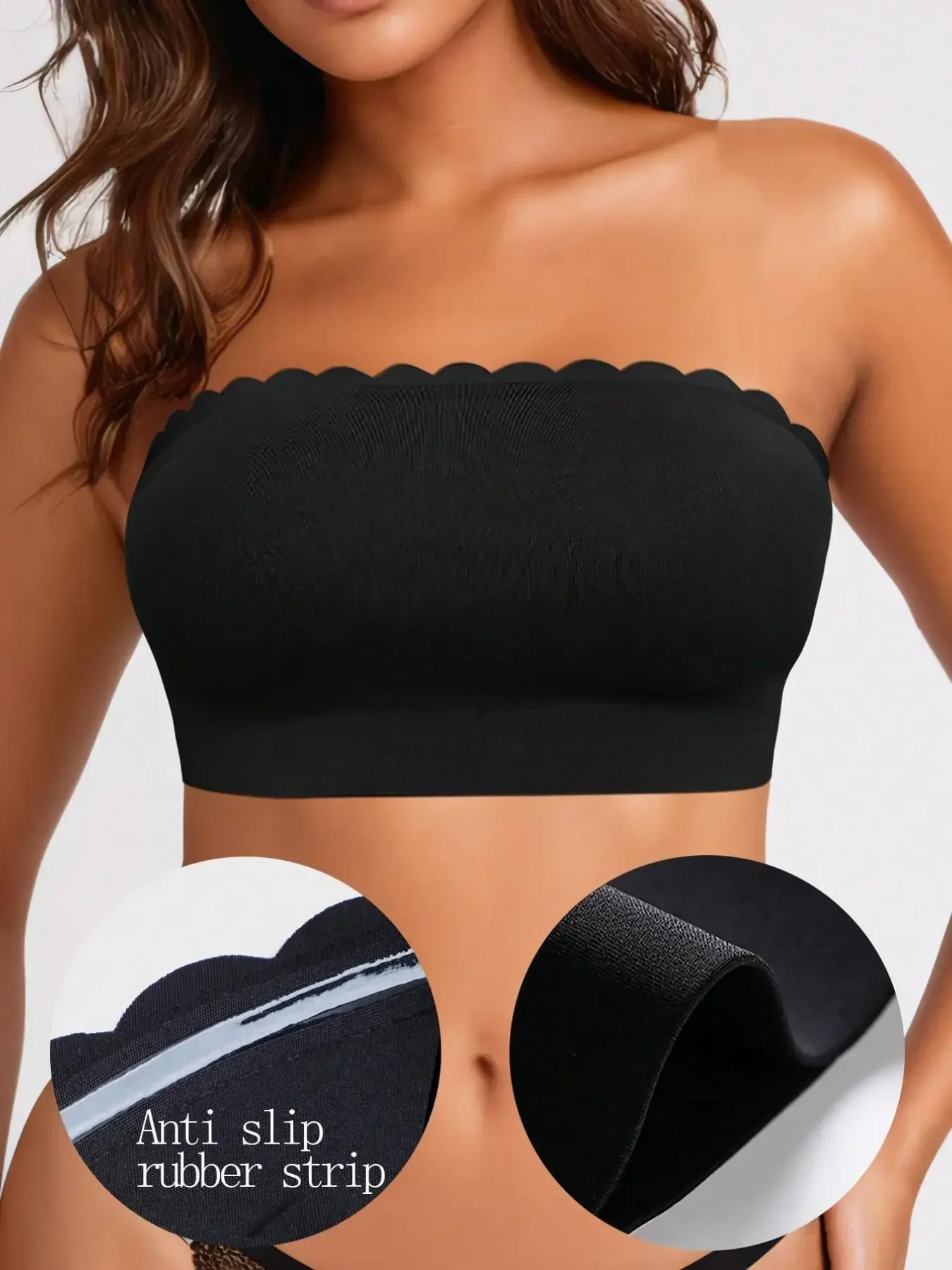 Women's Strapless Bra, Seamles - Bralette Wireless Soft review and price