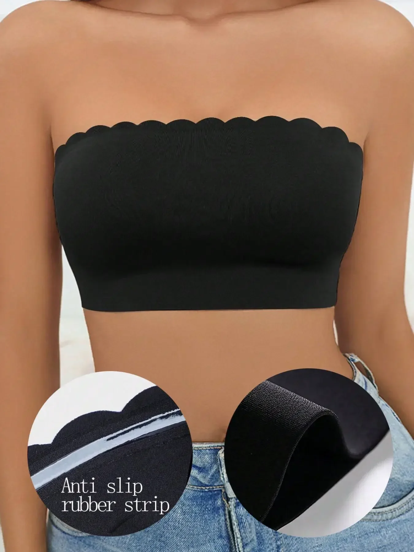 Women's Strapless Bra, Seamles - Bralette Wireless Soft review and price