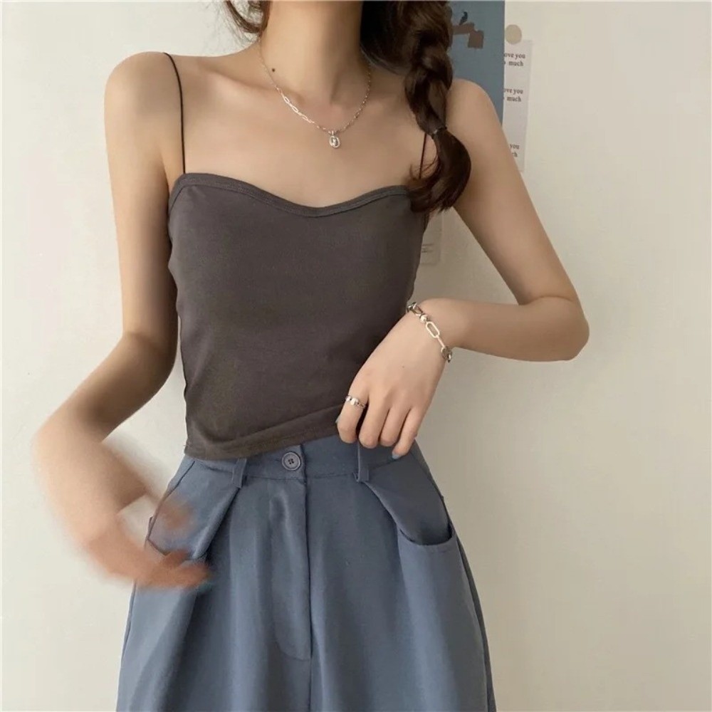 Casual Wireless Vest Crop Top  - Bralette Wireless Soft review and price