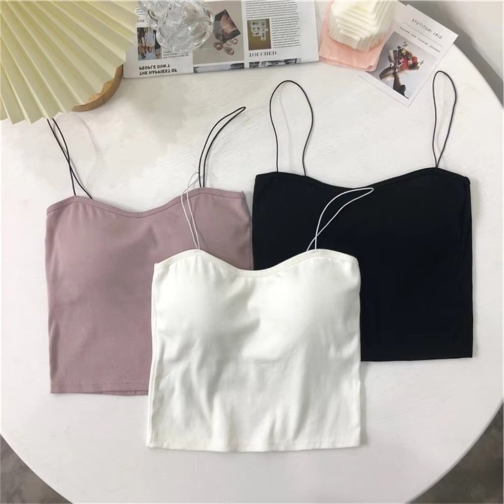 Casual Wireless Vest Crop Top  - Bralette Wireless Soft review and price