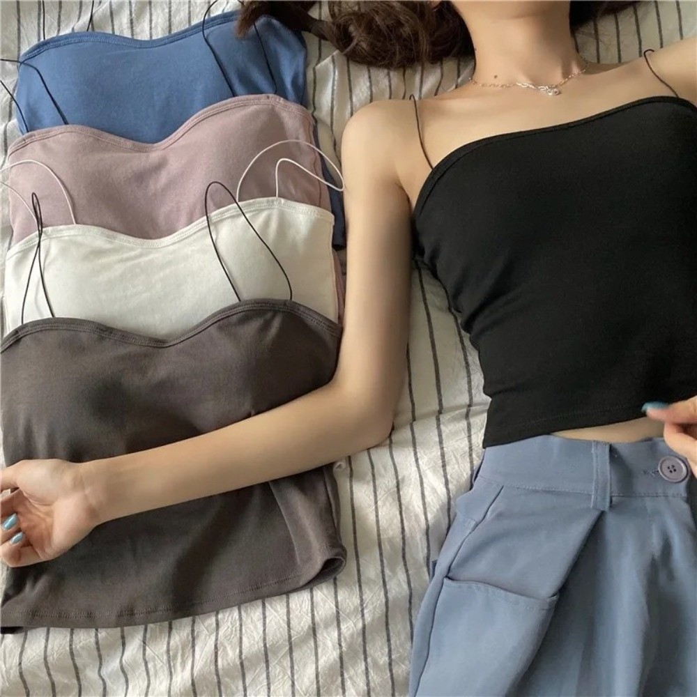 Casual Wireless Vest Crop Top  - Bralette Wireless Soft review and price