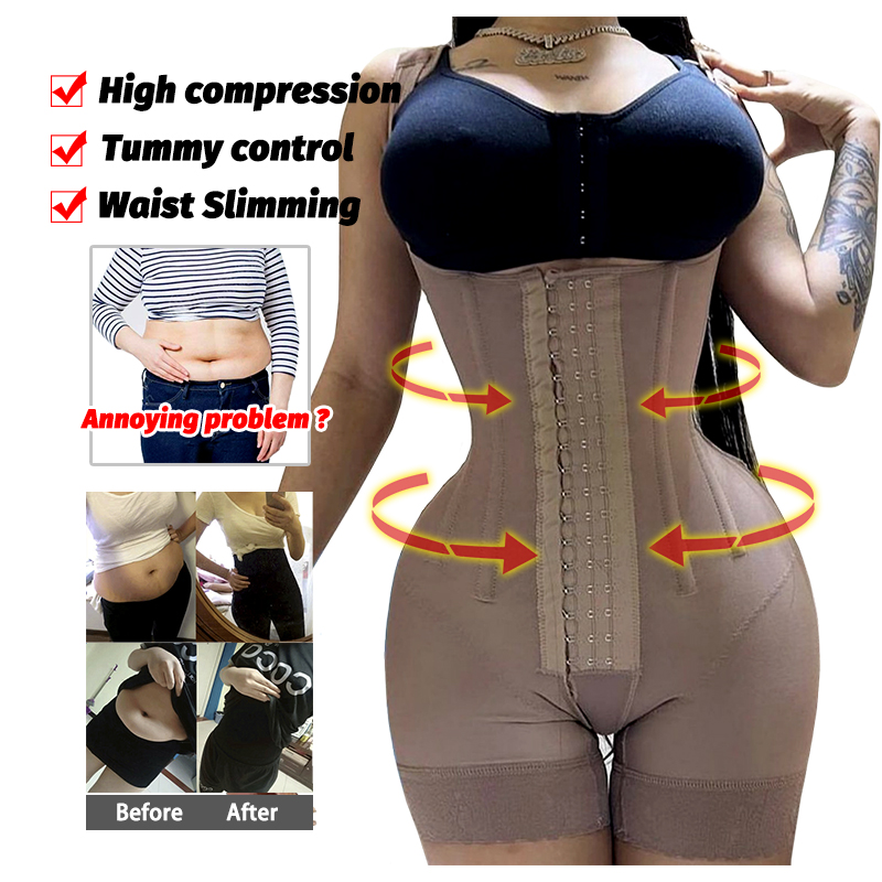 Fajas Colombian Girdles Post L - Shapewear Bodysuit Firm review and price